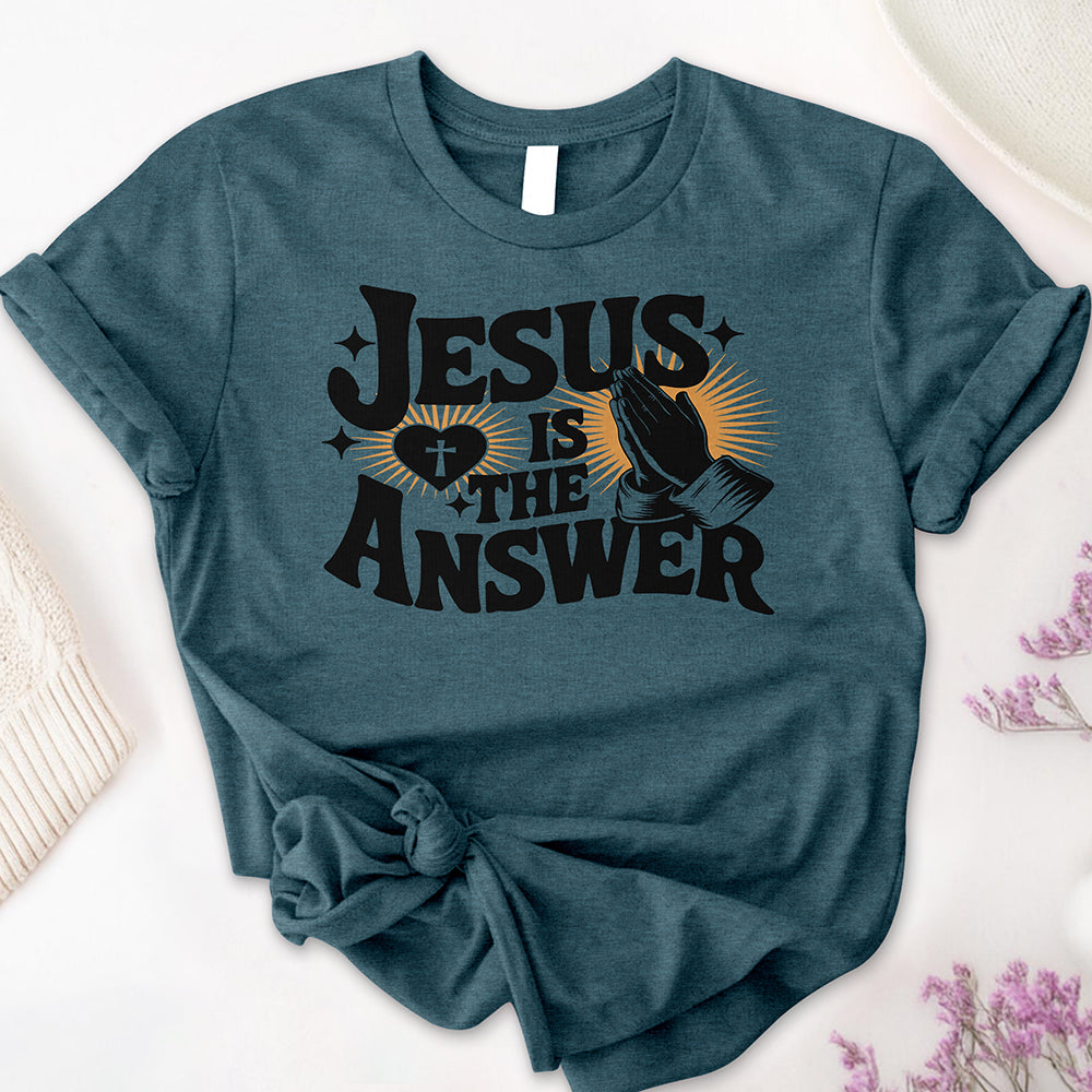 Jesus Is The Answer Tee