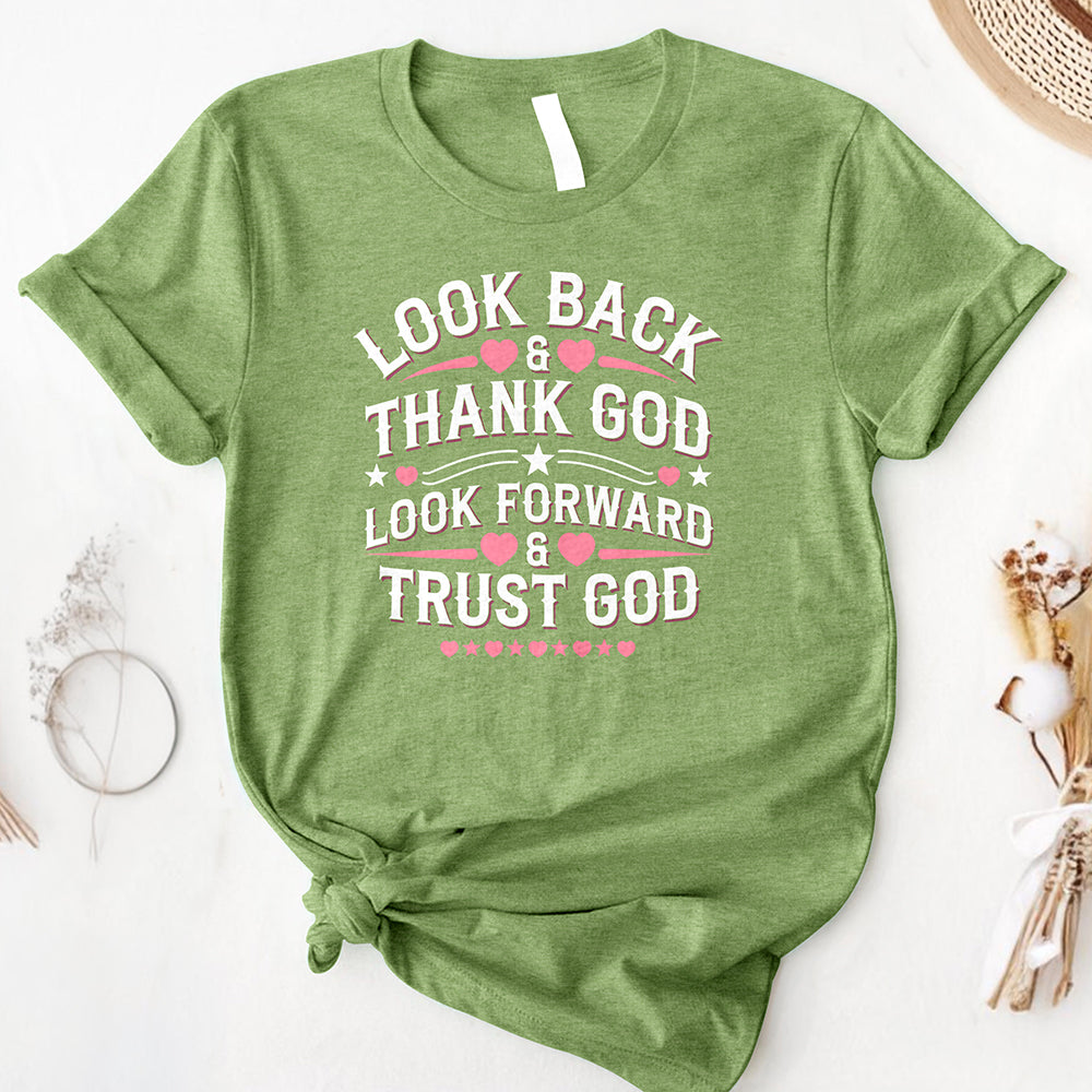 Look Back, Trust God Comfort Tee