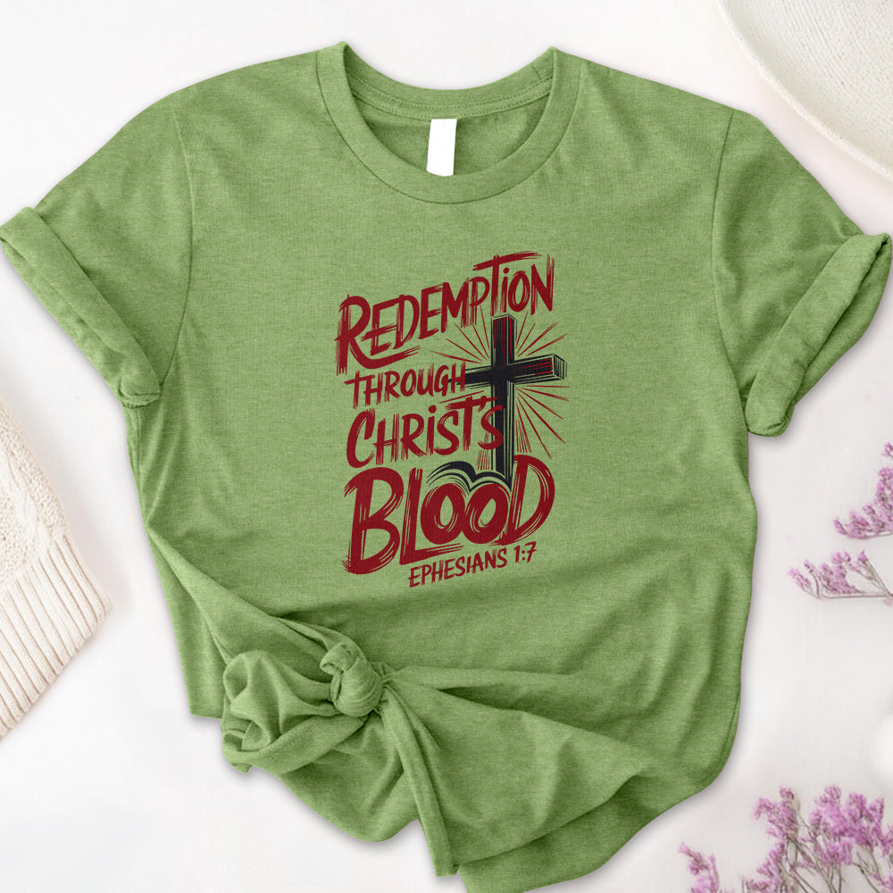 Redemption Through Christ's Blood Tee