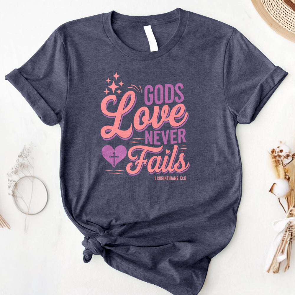 God's Love Never Fails Tee