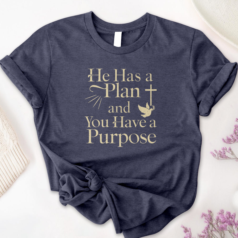 He Has a Plan & I Have a Purpose Tee