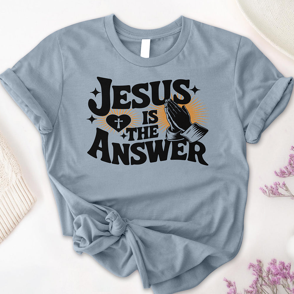 Jesus Is The Answer Tee