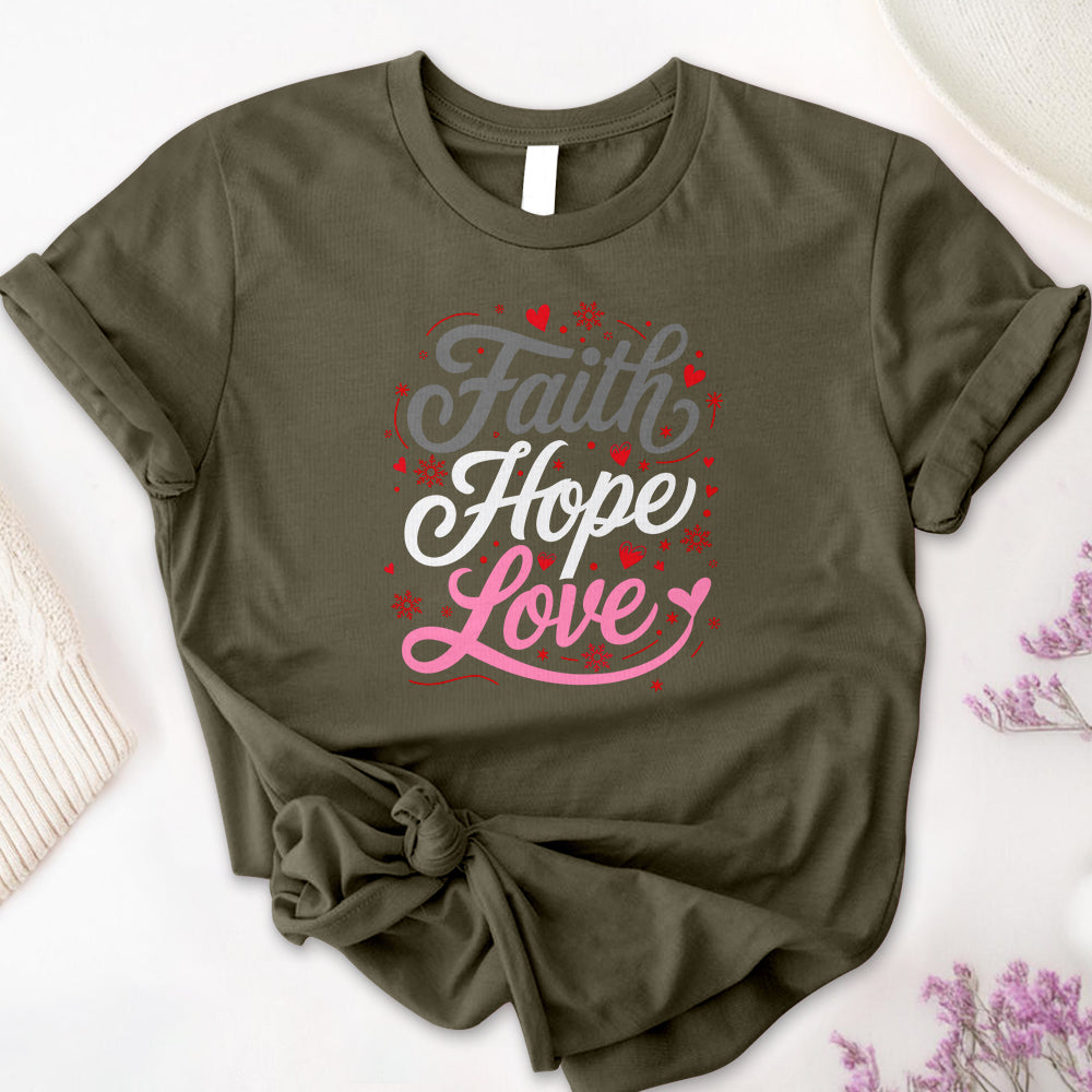 Faith Hope Love Tee