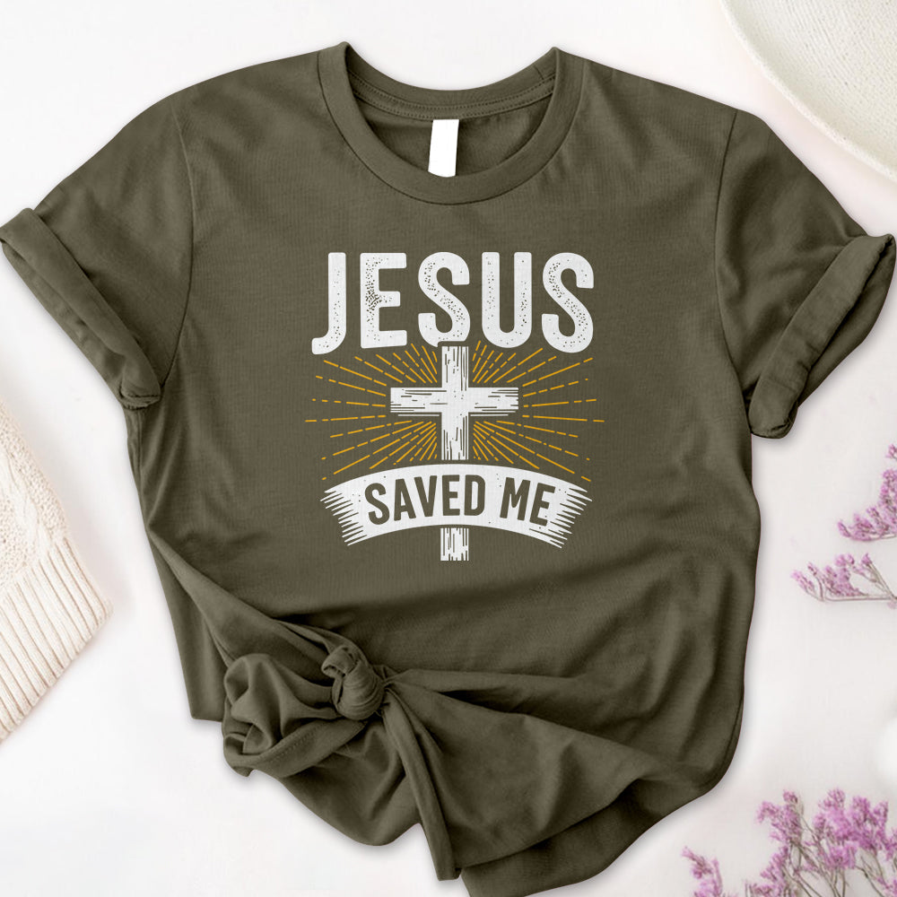Jesus Saved Me Tee