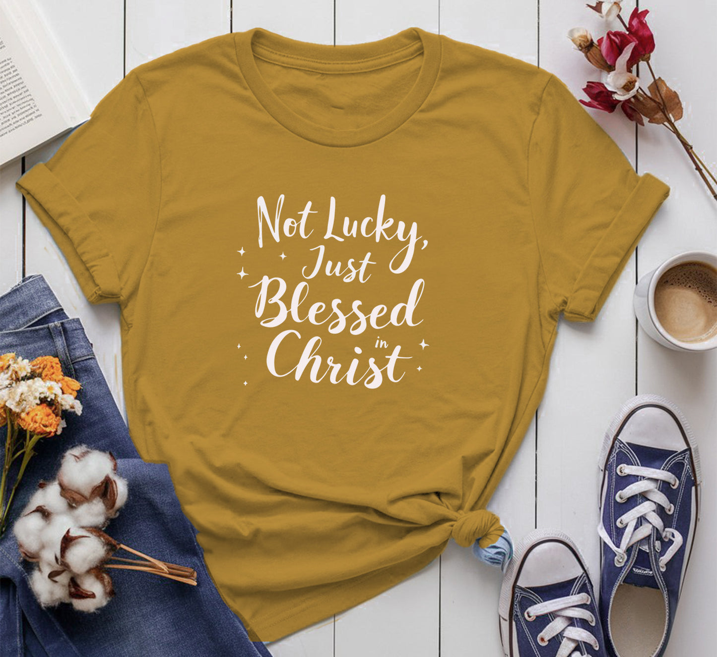Not Lucky, Just Blessed In Christ