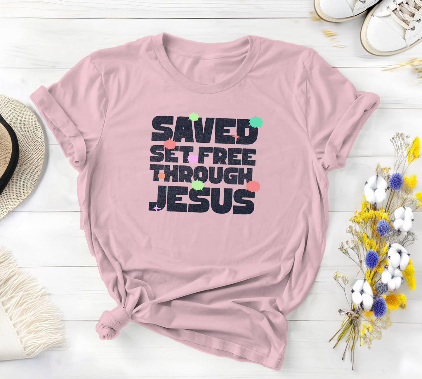 Saved. Set Free trough Jesus