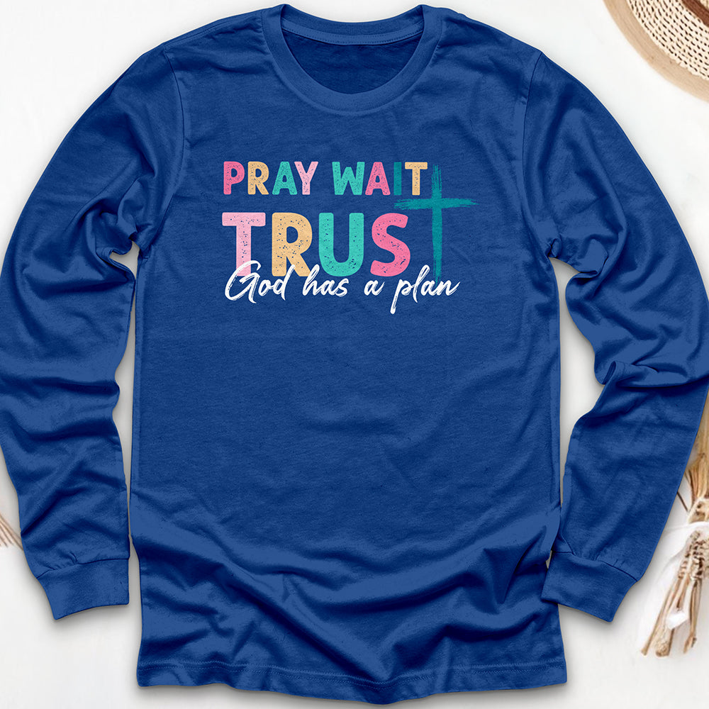 God Has A Plan Long Sleeve Tee