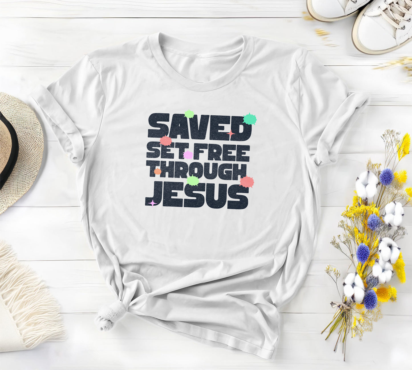 Saved. Set Free trough Jesus