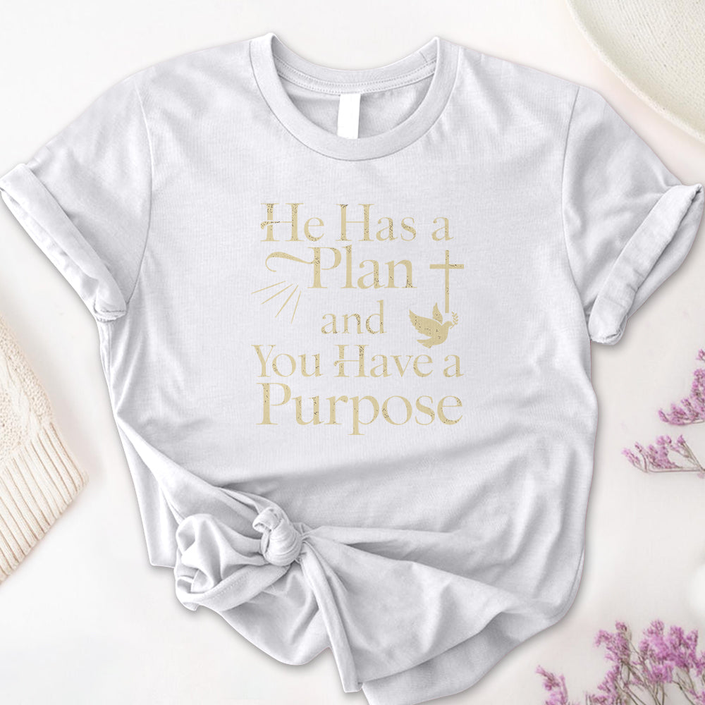 He Has a Plan & I Have a Purpose Tee