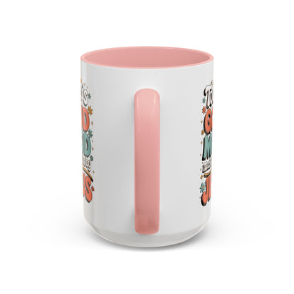 Jesus Good Mood Accent Coffee Mug
