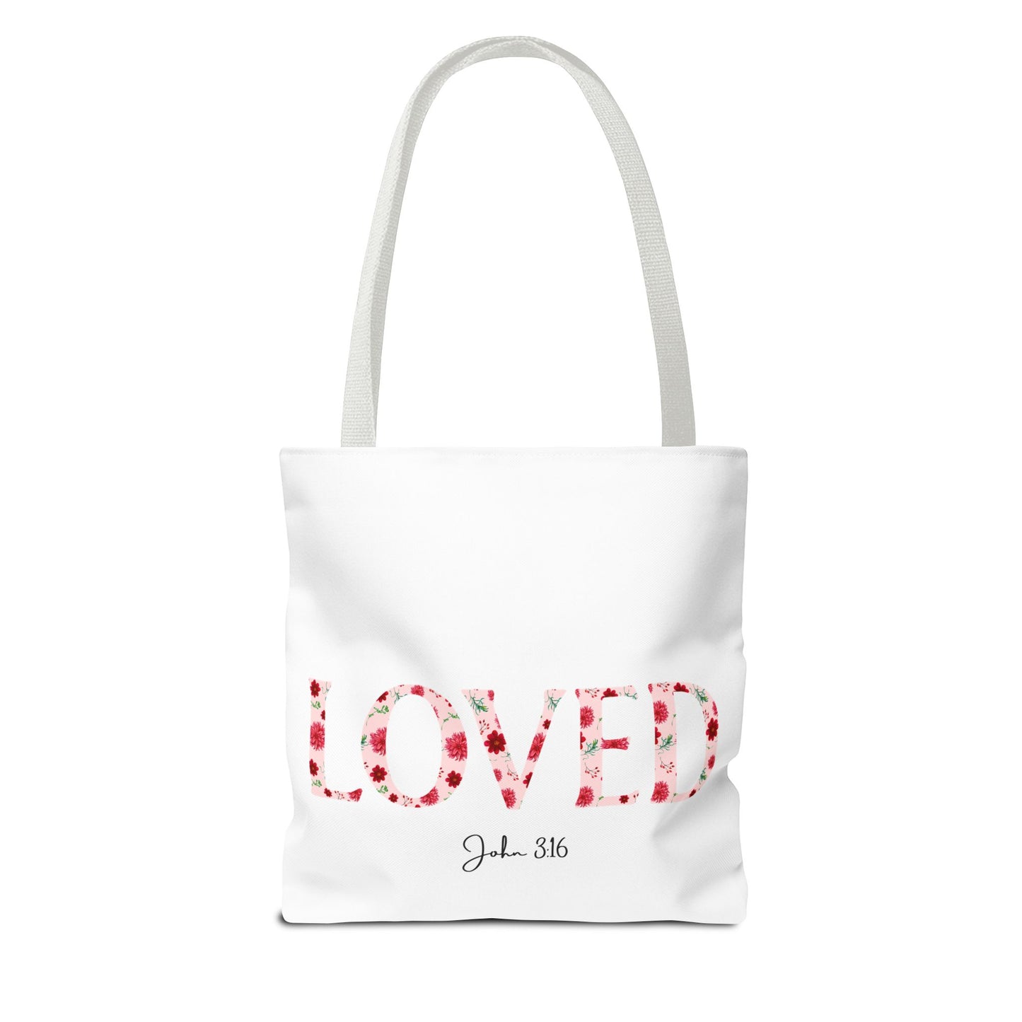 Loved John 3:16 Tote Bag