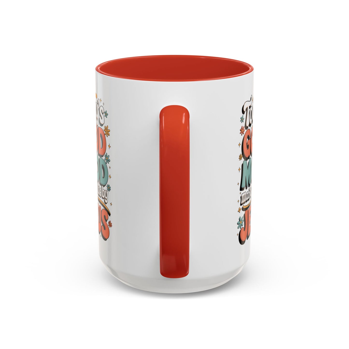 Jesus Good Mood Accent Coffee Mug