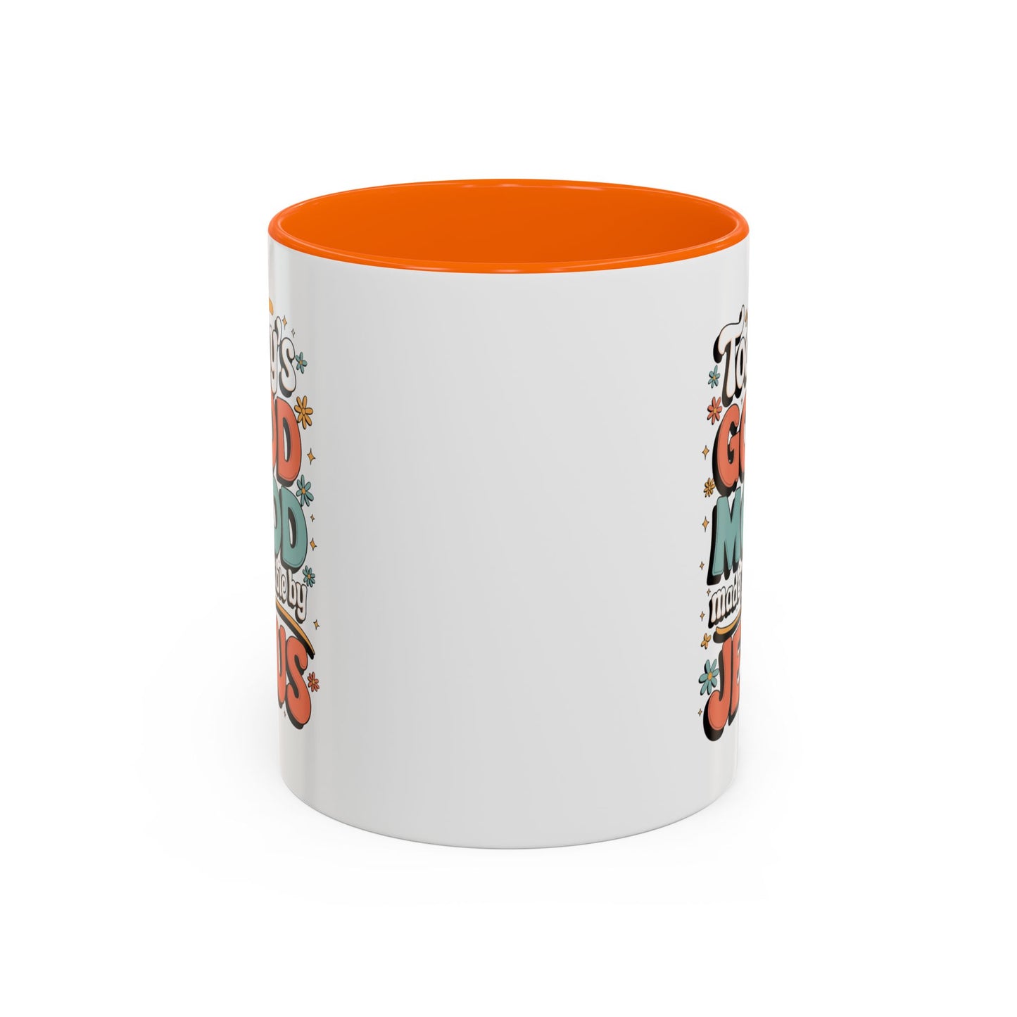 Jesus Good Mood Accent Coffee Mug