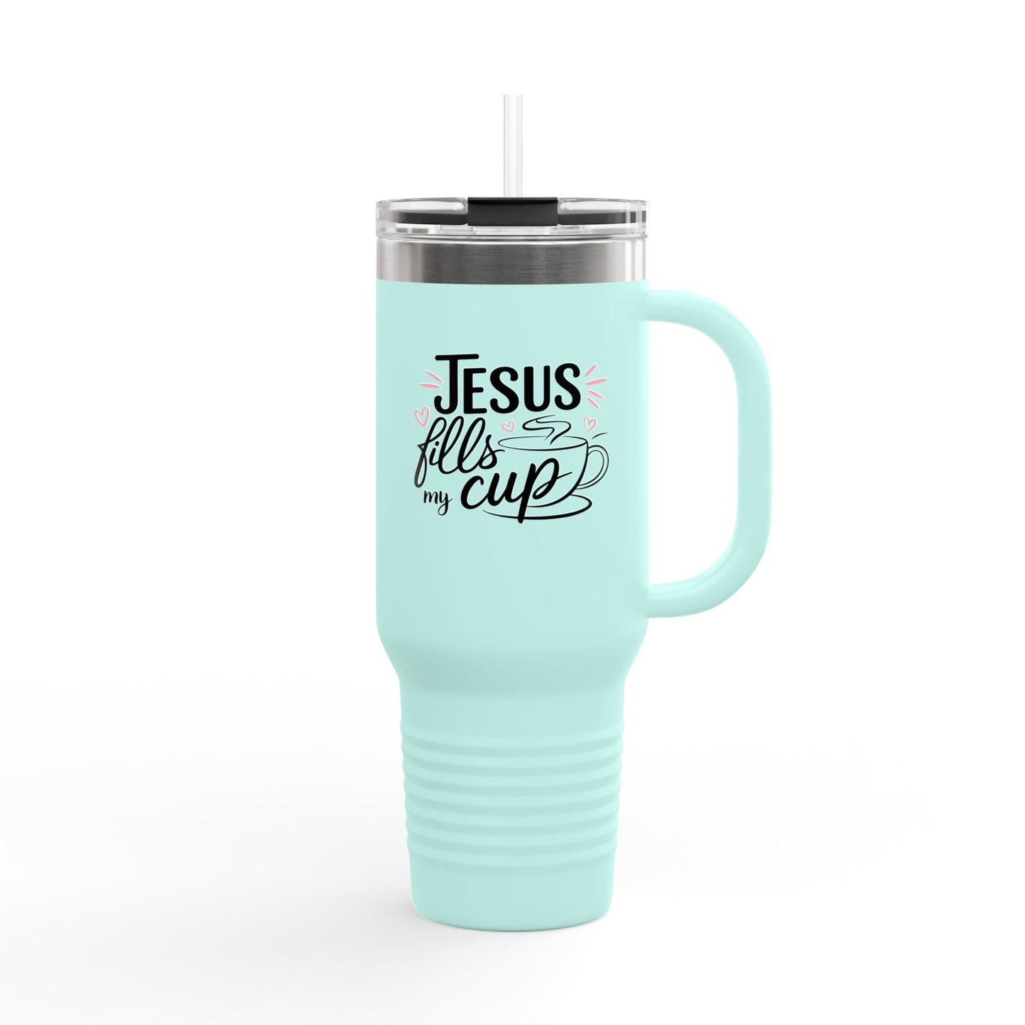 Jesus fills My Cup Insulated Travel Mug