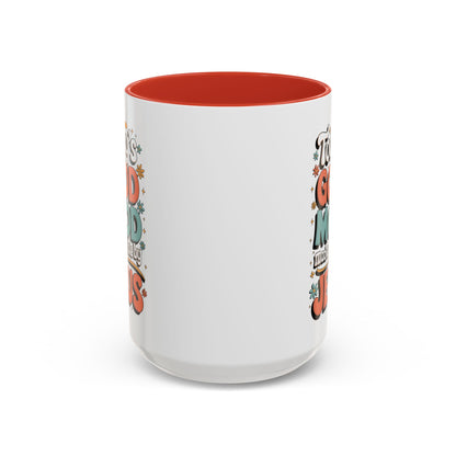 Jesus Good Mood Accent Coffee Mug