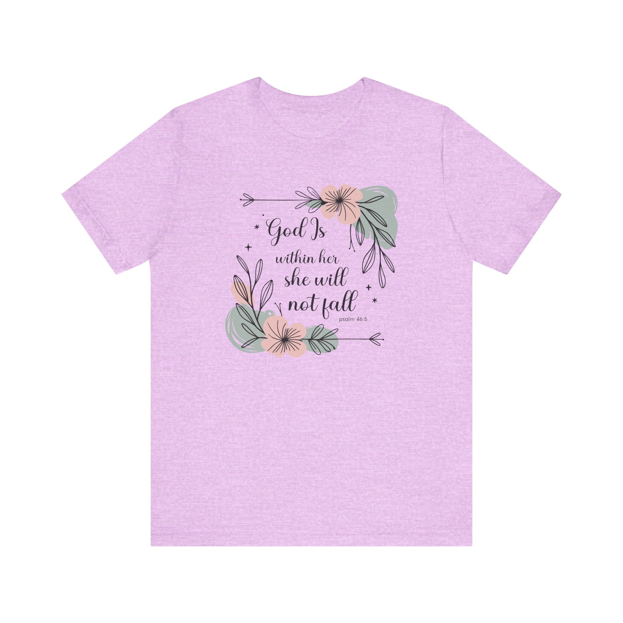 God Is Within Her She Will Not Fall Tee