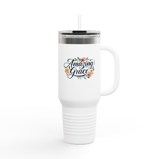 Amazing Grace Insulated Travel Mug