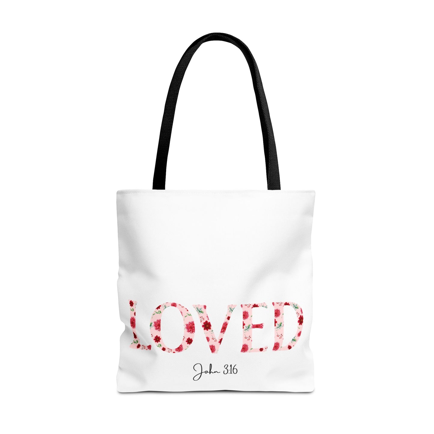 Loved John 3:16 Tote Bag