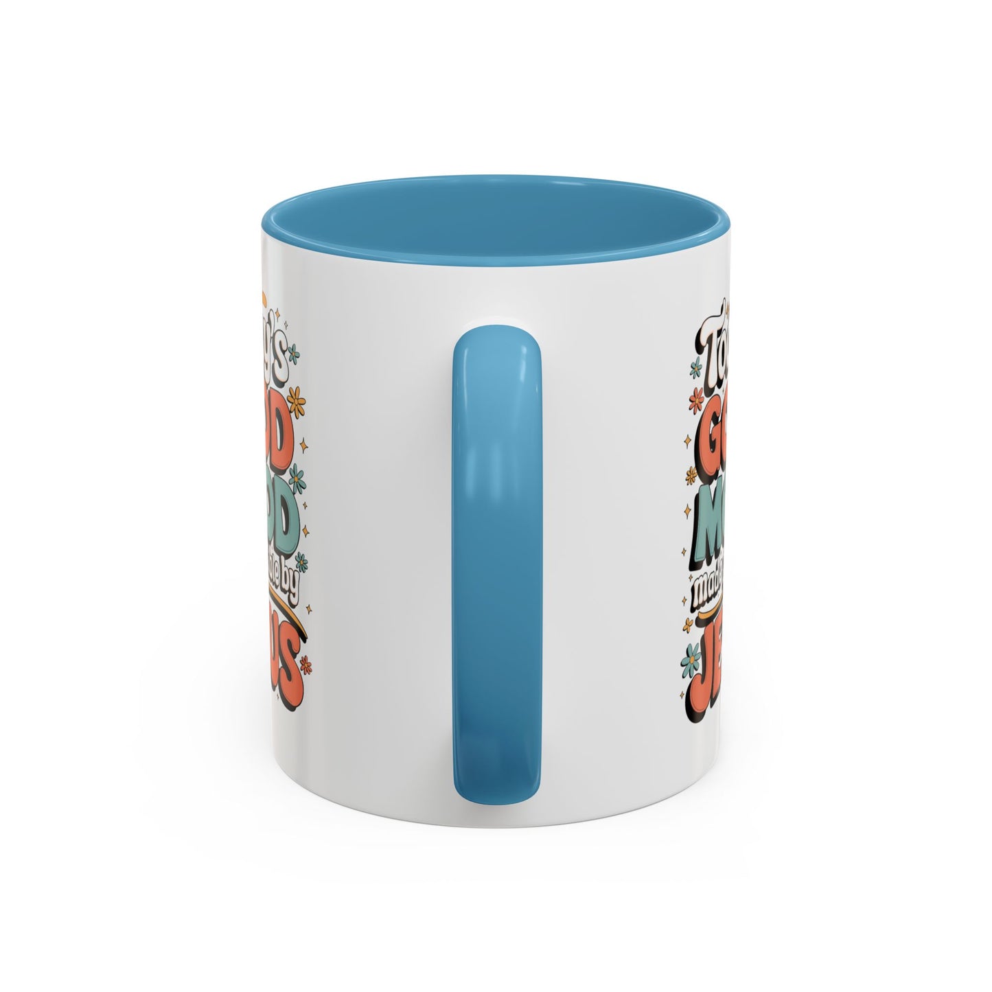 Jesus Good Mood Accent Coffee Mug