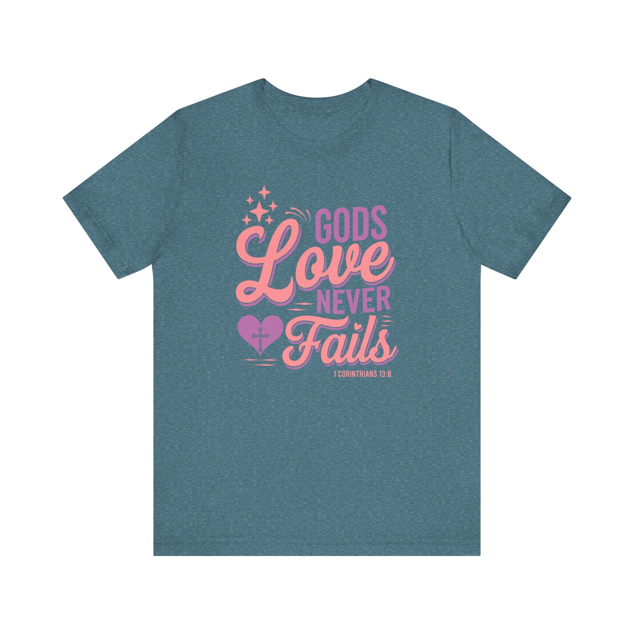 Gods Love Never Fails Tee