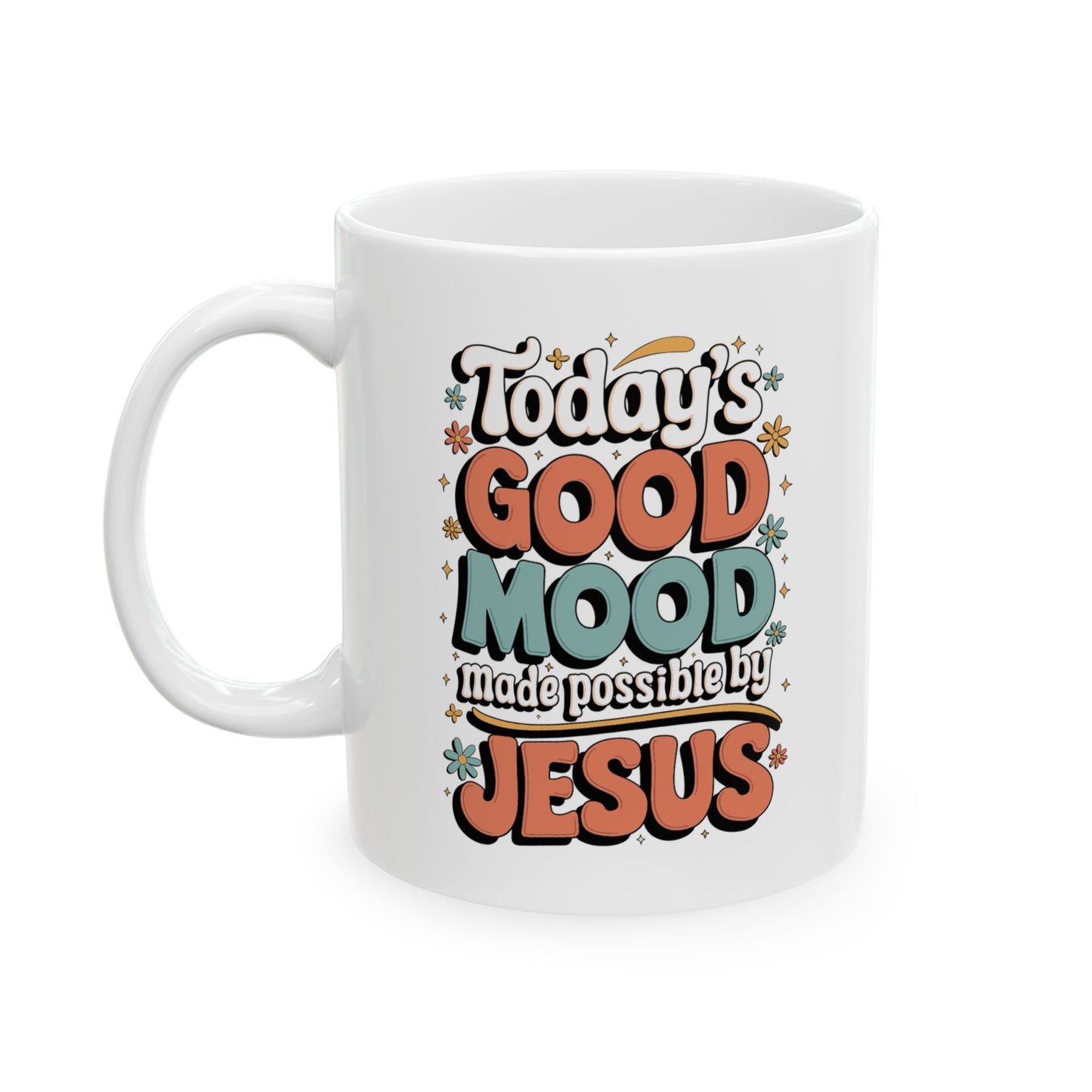Jesus Good Mood Ceramic Mug