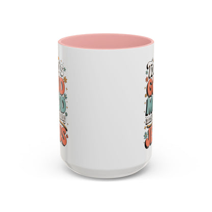 Jesus Good Mood Accent Coffee Mug