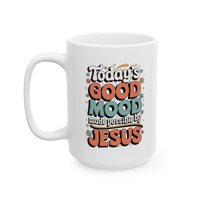 Jesus Good Mood Ceramic Mug