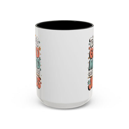 Jesus Good Mood Accent Coffee Mug