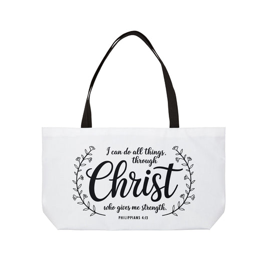 I Can Do All Things Weekender Tote Bag