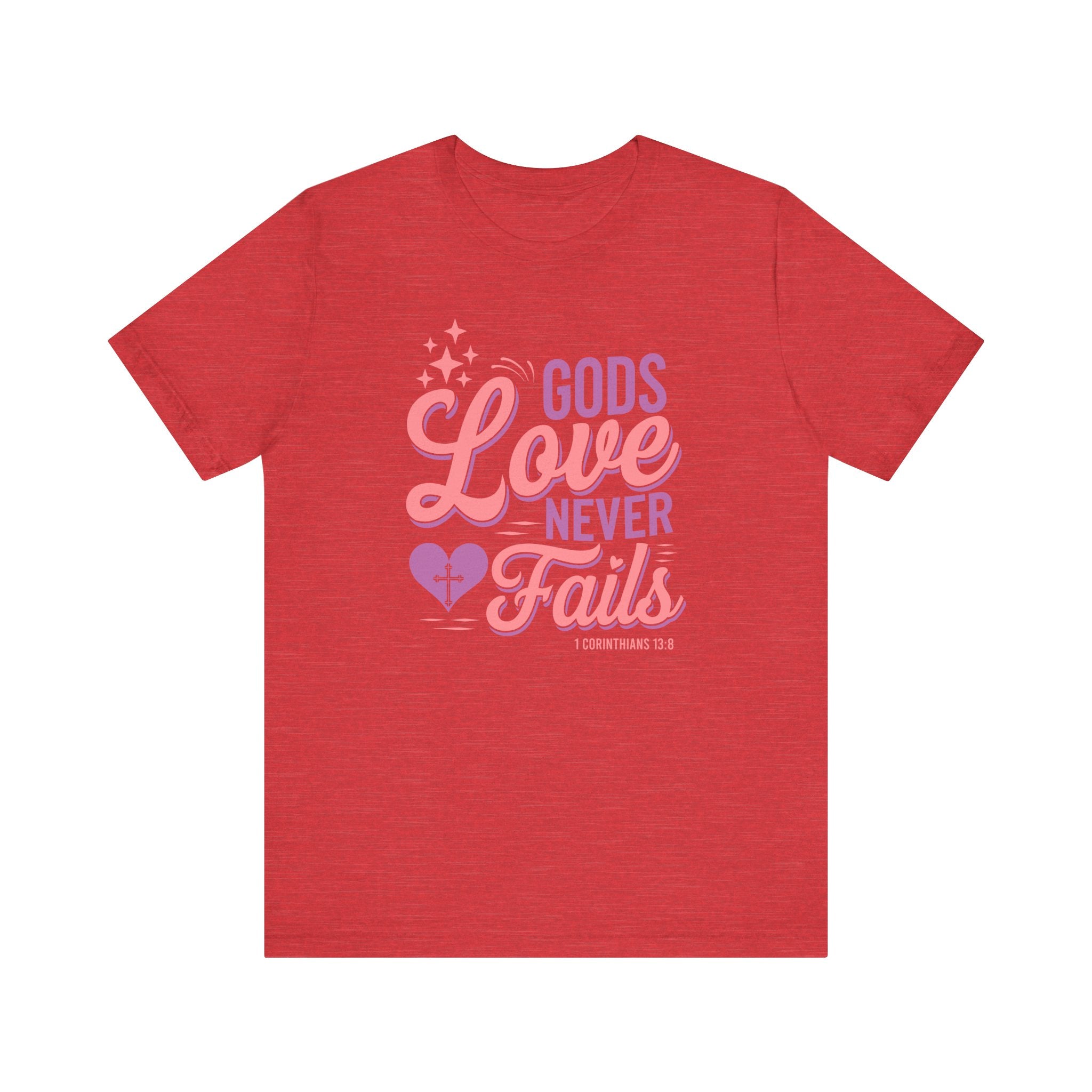 Gods Love Never Fails Tee