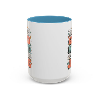 Jesus Good Mood Accent Coffee Mug