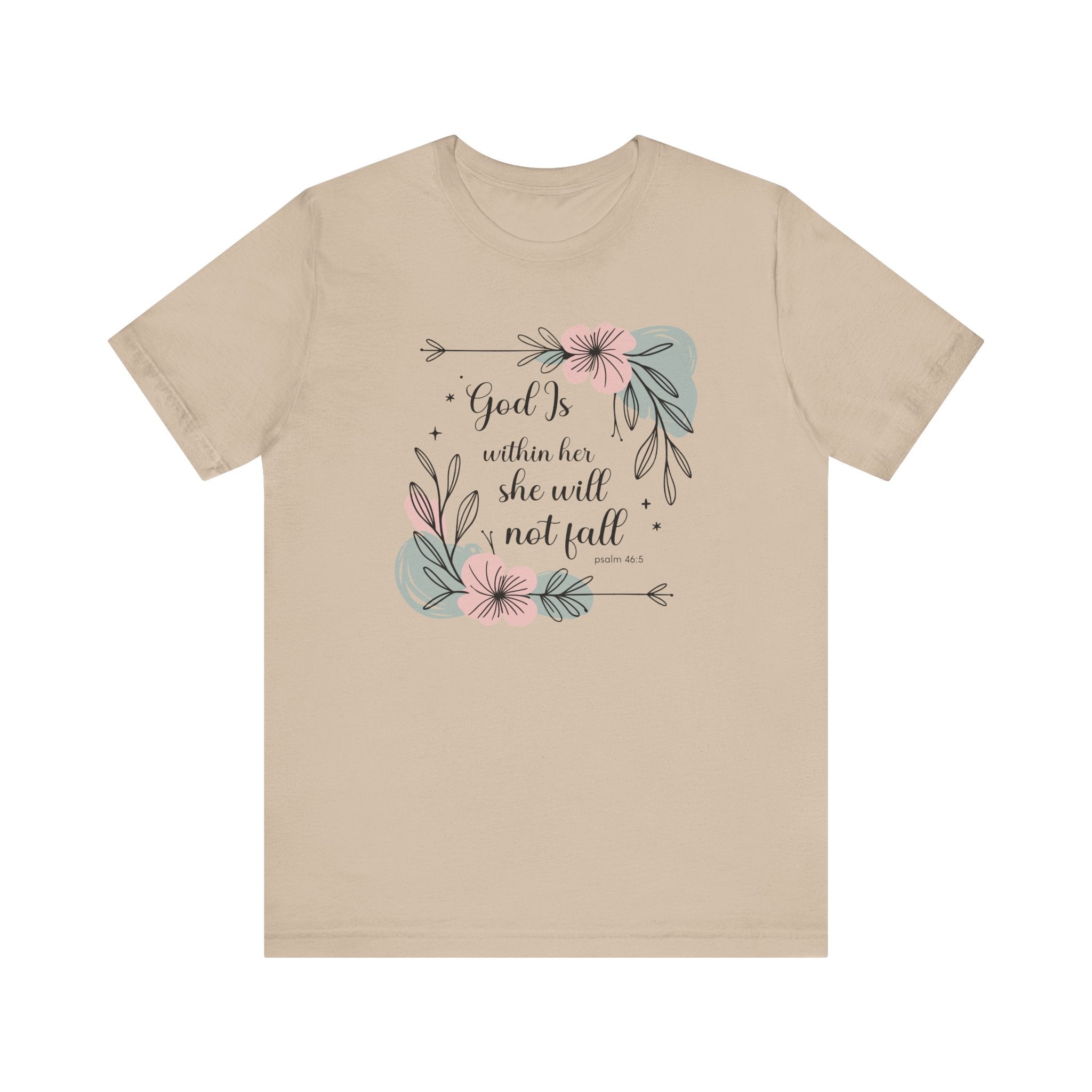 God Is Within Her She Will Not Fall Tee