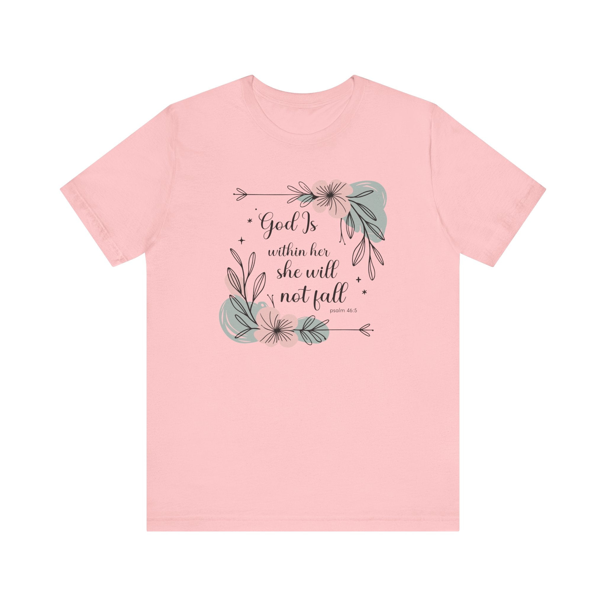 God Is Within Her She Will Not Fall Tee