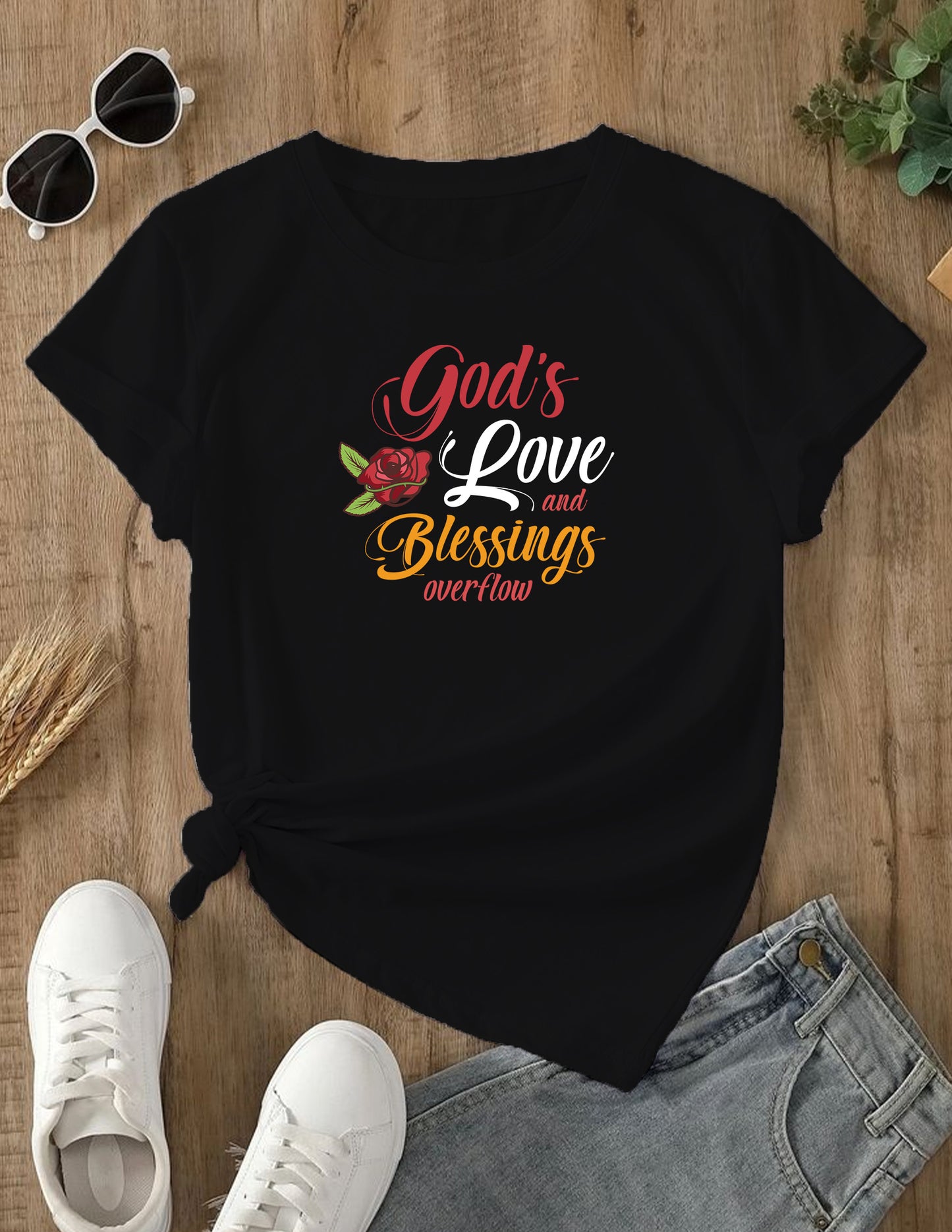 God's Love and Blessings Overflow