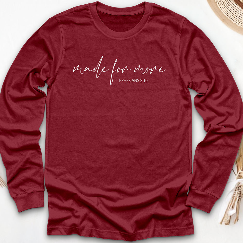Made for More Long Sleeve Tee