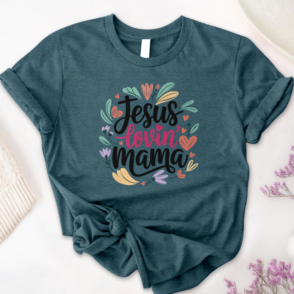 Jesus Loving Mom Tee