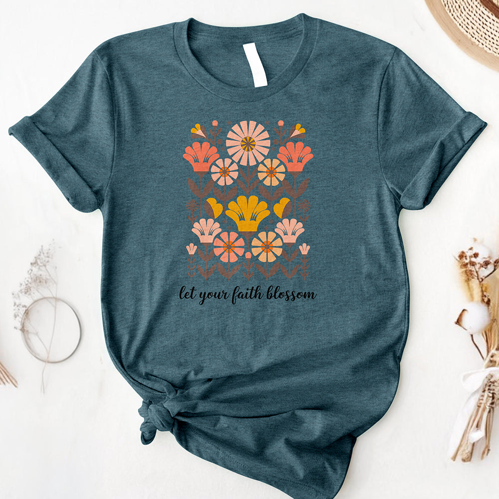 Let Your Faith Blossom Tee