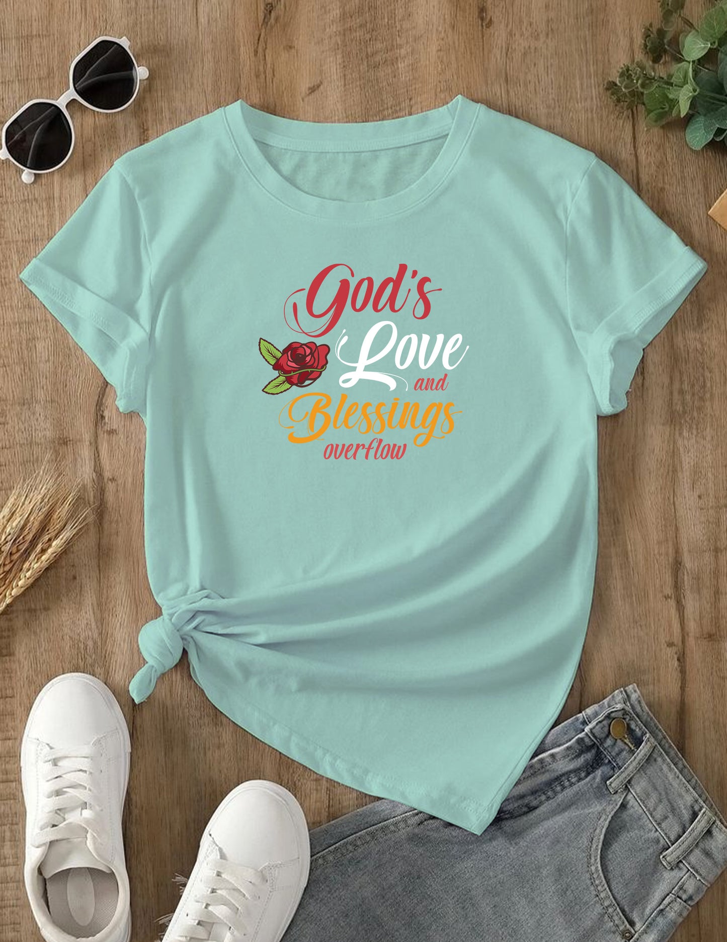 God's Love and Blessings Overflow