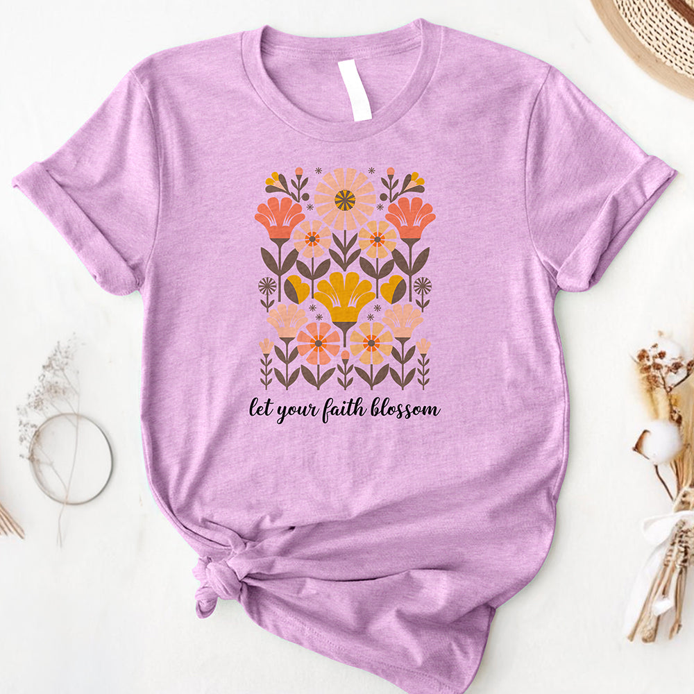 Let Your Faith Blossom Tee