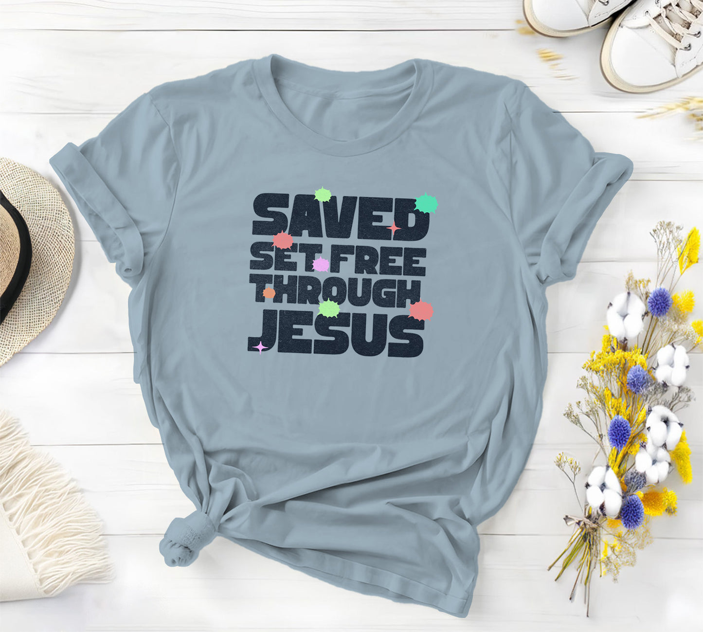 Saved. Set Free trough Jesus