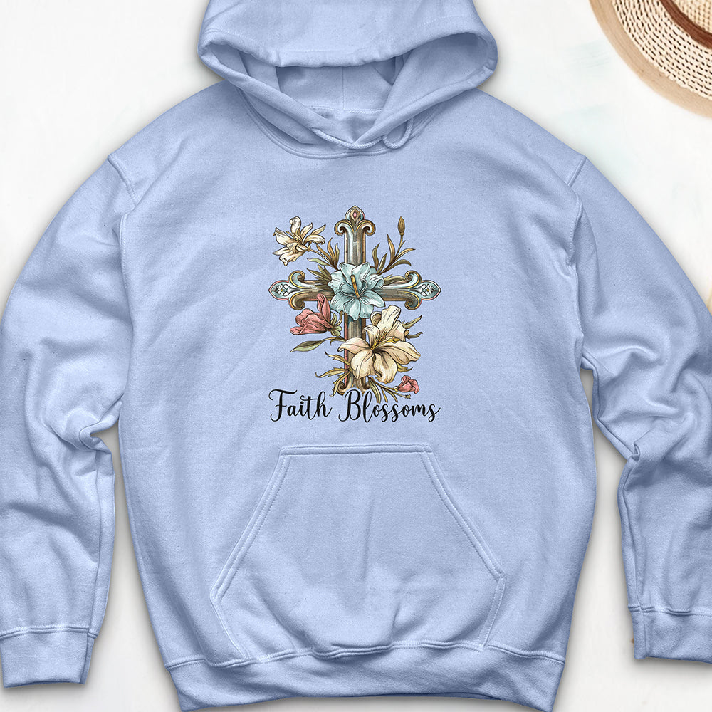 Faith Blossoms Hooded Sweatshirt