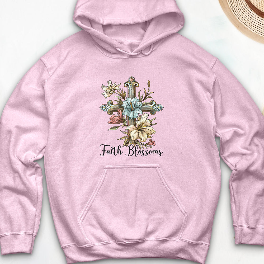 Faith Blossoms Hooded Sweatshirt