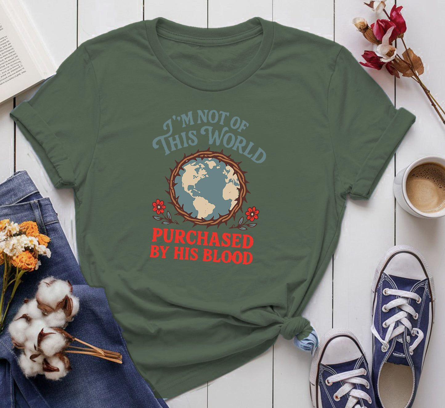 I’m Not of This World, Purchased by His Blood
