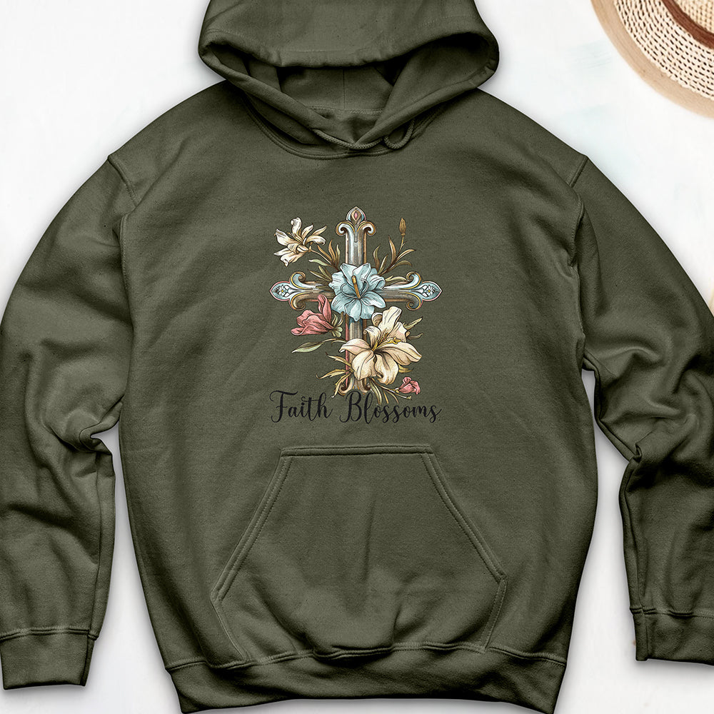 Faith Blossoms Hooded Sweatshirt