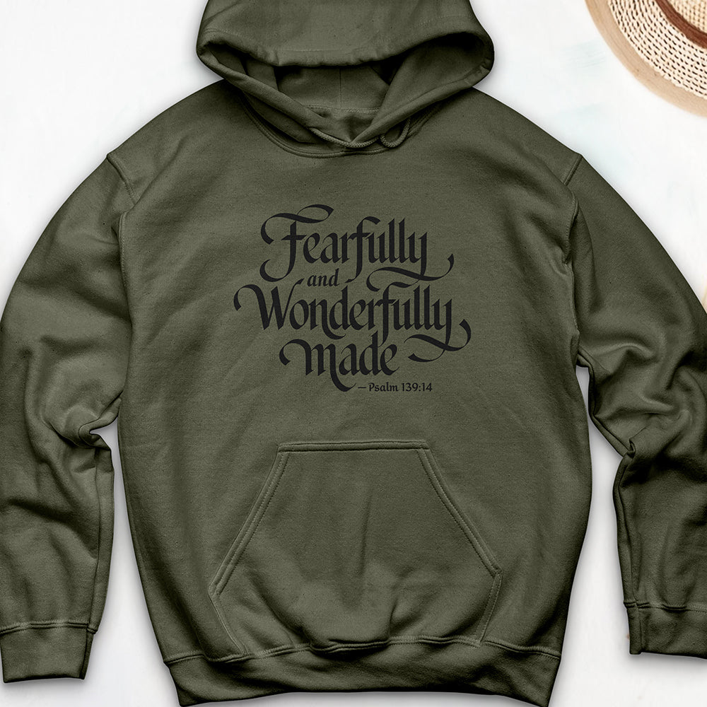Fearfully and Wonderfully Made Hooded Sweatshirt