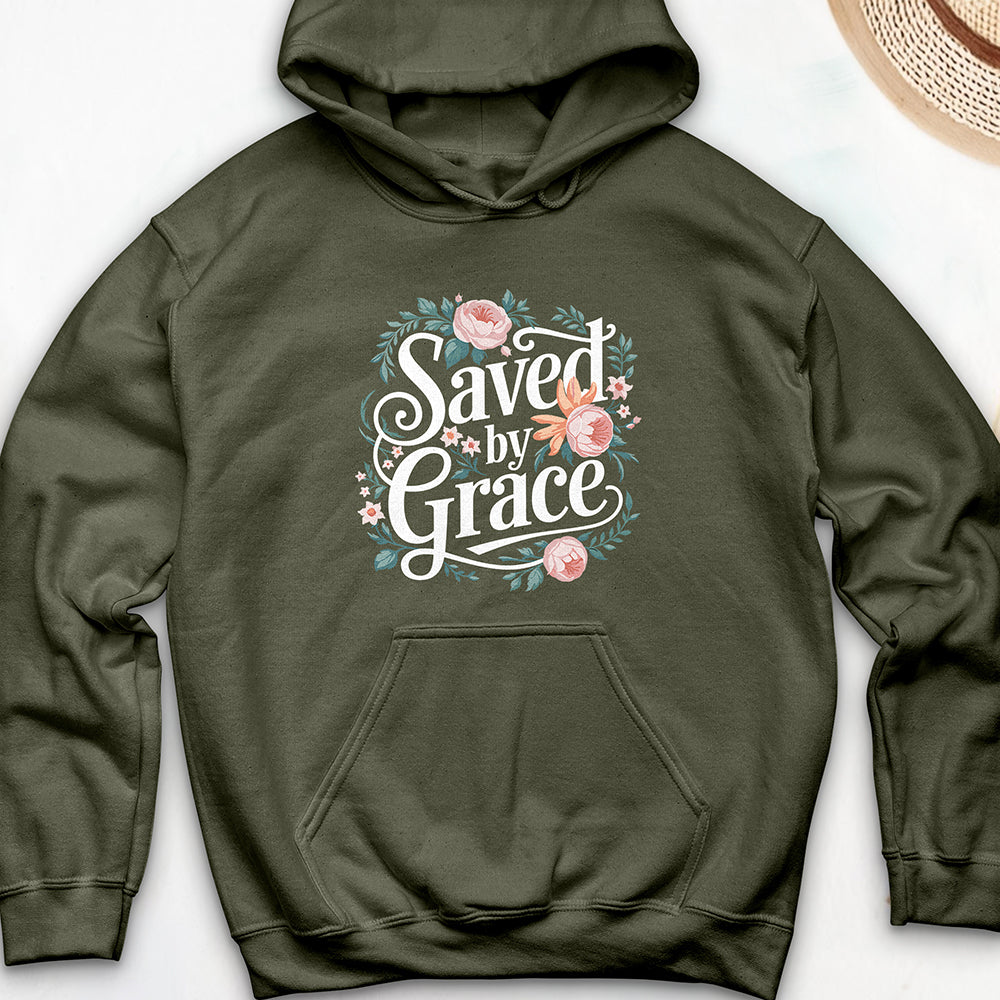 Saved By Grace Hooded Sweatshirt