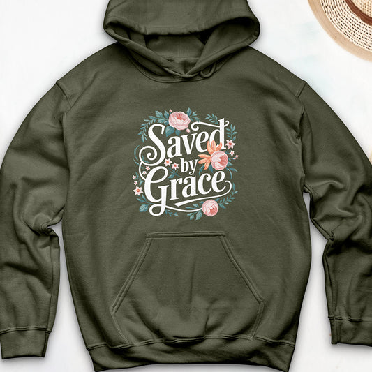 Saved By Grace Hooded Sweatshirt