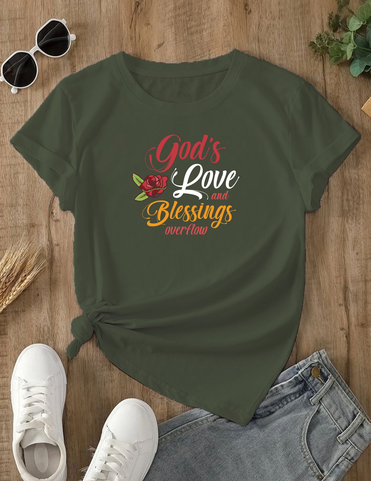 God's Love and Blessings Overflow