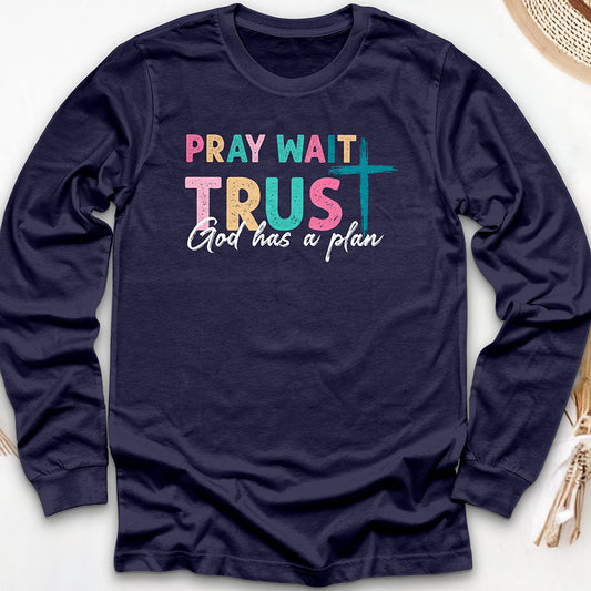 God Has A Plan Long Sleeve Tee