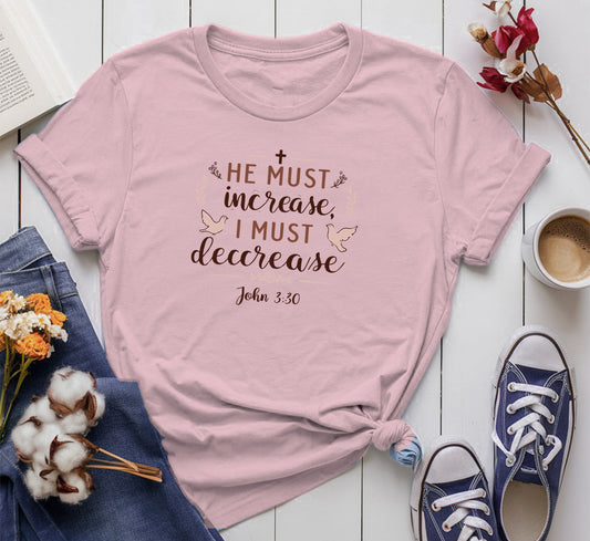 He Must Increase, I Must Decrease